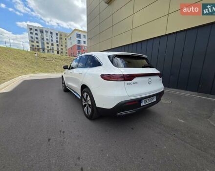 Белый Мерседес EQC, объемом двигателя 0 л и пробегом 61 тыс. км за 39000 $, фото 5 на Automoto.ua