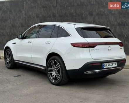 Белый Мерседес EQC, объемом двигателя 0 л и пробегом 27 тыс. км за 49999 $, фото 2 на Automoto.ua
