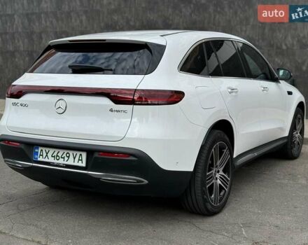 Белый Мерседес EQC, объемом двигателя 0 л и пробегом 27 тыс. км за 49999 $, фото 4 на Automoto.ua
