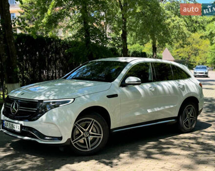Белый Мерседес EQC, объемом двигателя 0 л и пробегом 31 тыс. км за 43000 $, фото 1 на Automoto.ua