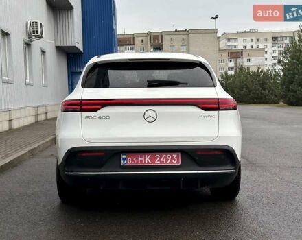 Белый Мерседес EQC, объемом двигателя 0 л и пробегом 11 тыс. км за 44800 $, фото 11 на Automoto.ua