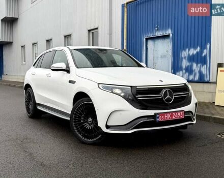 Белый Мерседес EQC, объемом двигателя 0 л и пробегом 11 тыс. км за 44800 $, фото 5 на Automoto.ua