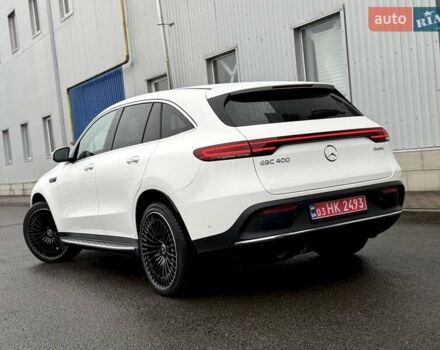 Белый Мерседес EQC, объемом двигателя 0 л и пробегом 11 тыс. км за 44800 $, фото 13 на Automoto.ua