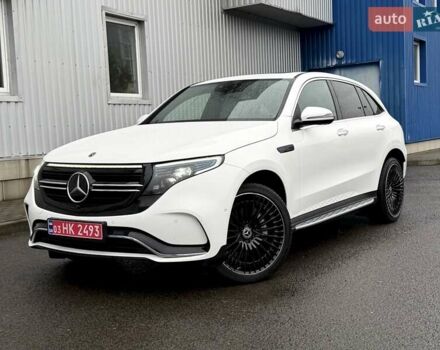 Белый Мерседес EQC, объемом двигателя 0 л и пробегом 11 тыс. км за 44800 $, фото 1 на Automoto.ua