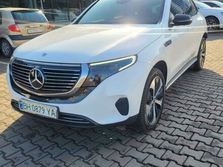 Белый Мерседес EQC, объемом двигателя 0 л и пробегом 55 тыс. км за 32000 $, фото 1 на Automoto.ua