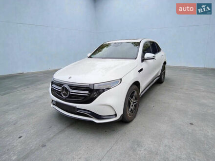 Білий Мерседес EQC, об'ємом двигуна 0 л та пробігом 56 тис. км за 36200 $, фото 1 на Automoto.ua