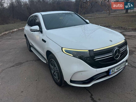 Мерседес EQC 2021 в Кривом Роге на Automoto.ua Белый Мерседес EQC, объемом двигателя 0 л и пробегом 29 тыс. км за 34500 $, фото 1 на Automoto.ua