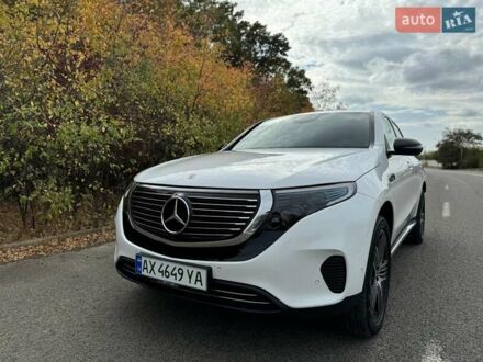 Білий Мерседес EQC, об'ємом двигуна 0 л та пробігом 27 тис. км за 49999 $, фото 1 на Automoto.ua