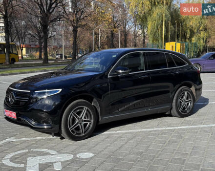 Черный Мерседес EQC, объемом двигателя 0 л и пробегом 75 тыс. км за 36500 $, фото 6 на Automoto.ua