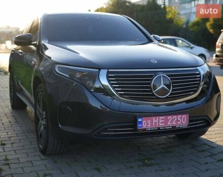 Черный Мерседес EQC, объемом двигателя 0 л и пробегом 78 тыс. км за 33900 $, фото 1 на Automoto.ua
