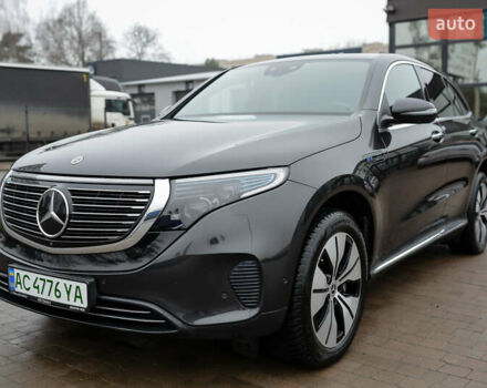 Чорний Мерседес EQC, об'ємом двигуна 0 л та пробігом 75 тис. км за 35500 $, фото 2 на Automoto.ua
