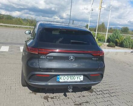 Чорний Мерседес EQC, об'ємом двигуна 0 л та пробігом 57 тис. км за 37000 $, фото 3 на Automoto.ua