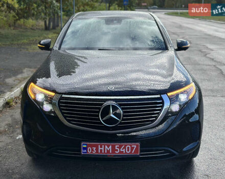 Черный Мерседес EQC, объемом двигателя 0 л и пробегом 65 тыс. км за 38800 $, фото 182 на Automoto.ua