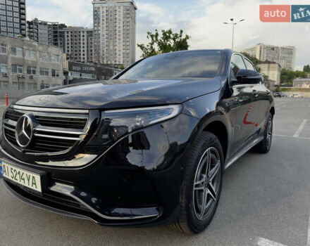 Черный Мерседес EQC, объемом двигателя 0 л и пробегом 16 тыс. км за 47500 $, фото 1 на Automoto.ua