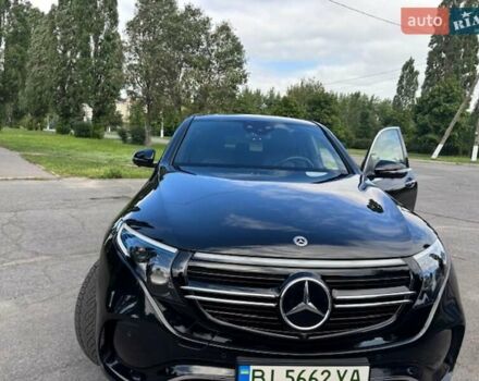 Черный Мерседес EQC, объемом двигателя 0 л и пробегом 54 тыс. км за 39283 $, фото 2 на Automoto.ua