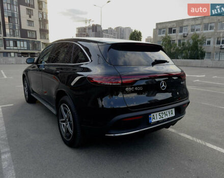 Черный Мерседес EQC, объемом двигателя 0 л и пробегом 16 тыс. км за 47500 $, фото 5 на Automoto.ua