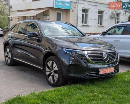 Черный Мерседес EQC, объемом двигателя 0 л и пробегом 2 тыс. км за 47000 $, фото 2 на Automoto.ua