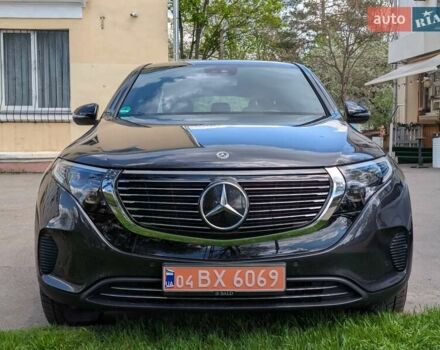 Черный Мерседес EQC, объемом двигателя 0 л и пробегом 2 тыс. км за 47000 $, фото 1 на Automoto.ua