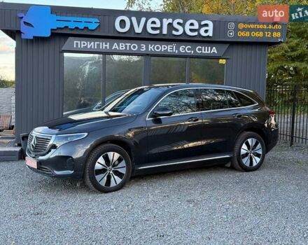 Черный Мерседес EQC, объемом двигателя 0 л и пробегом 2 тыс. км за 45000 $, фото 1 на Automoto.ua