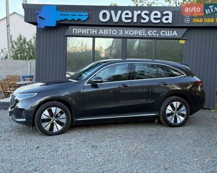 Черный Мерседес EQC, объемом двигателя 0 л и пробегом 2 тыс. км за 45000 $, фото 2 на Automoto.ua