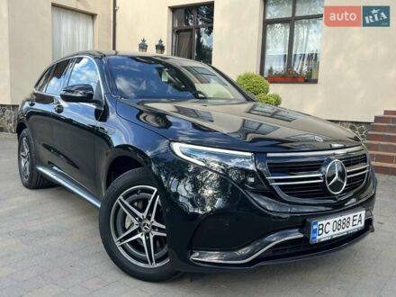 Черный Мерседес EQC, объемом двигателя 0 л и пробегом 54 тыс. км за 39800 $, фото 1 на Automoto.ua