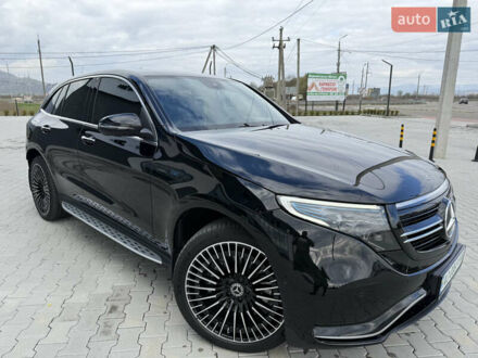 Чорний Мерседес EQC, об'ємом двигуна 0 л та пробігом 23 тис. км за 43000 $, фото 1 на Automoto.ua
