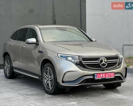 Коричневый Мерседес EQC, объемом двигателя 0 л и пробегом 25 тыс. км за 33000 $, фото 2 на Automoto.ua