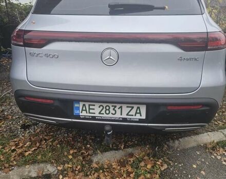 Серый Мерседес EQC, объемом двигателя 0 л и пробегом 22 тыс. км за 32900 $, фото 4 на Automoto.ua