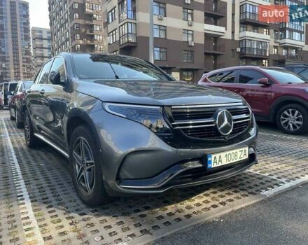 Серый Мерседес EQC, объемом двигателя 0 л и пробегом 25 тыс. км за 39500 $, фото 2 на Automoto.ua
