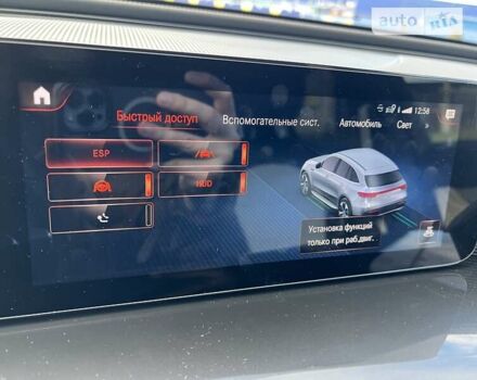 Серый Мерседес EQC, объемом двигателя 0 л и пробегом 33 тыс. км за 48000 $, фото 57 на Automoto.ua