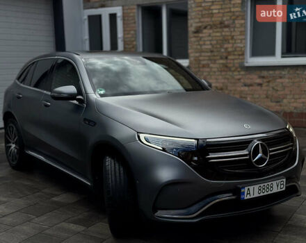 Серый Мерседес EQC, объемом двигателя 0 л и пробегом 47 тыс. км за 38500 $, фото 5 на Automoto.ua