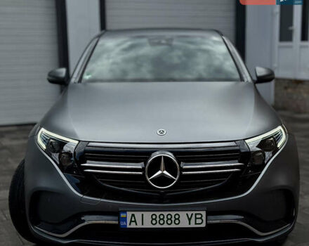 Серый Мерседес EQC, объемом двигателя 0 л и пробегом 47 тыс. км за 38500 $, фото 2 на Automoto.ua
