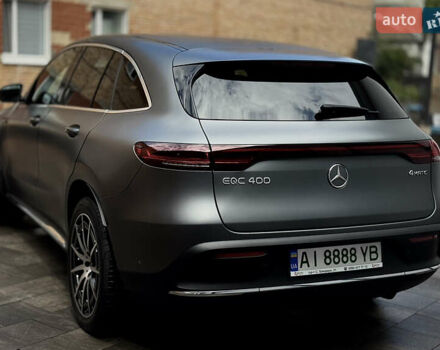 Серый Мерседес EQC, объемом двигателя 0 л и пробегом 47 тыс. км за 38500 $, фото 14 на Automoto.ua