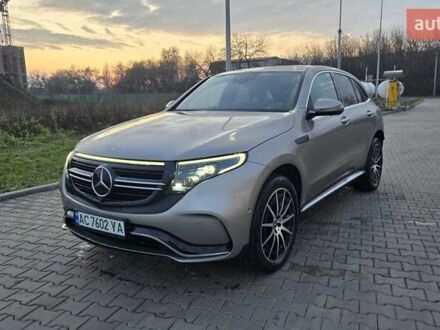 Серый Мерседес EQC, объемом двигателя 0 л и пробегом 111 тыс. км за 30850 $, фото 1 на Automoto.ua