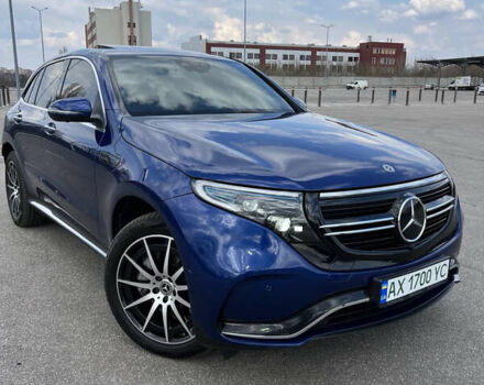 Синий Мерседес EQC, объемом двигателя 0 л и пробегом 75 тыс. км за 34500 $, фото 7 на Automoto.ua