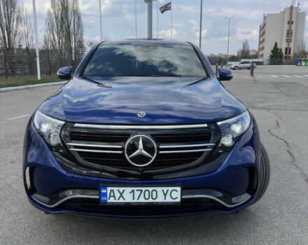 Синий Мерседес EQC, объемом двигателя 0 л и пробегом 75 тыс. км за 34500 $, фото 3 на Automoto.ua