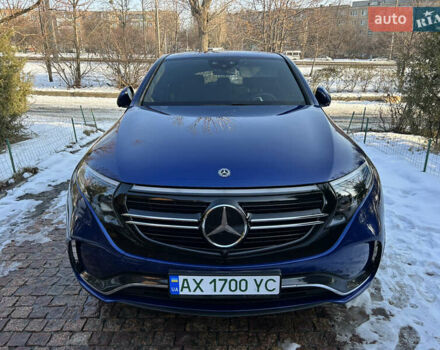 Синий Мерседес EQC, объемом двигателя 0 л и пробегом 68 тыс. км за 35500 $, фото 6 на Automoto.ua