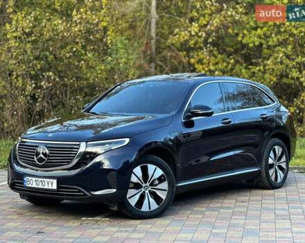 Синій Мерседес EQC, об'ємом двигуна 0 л та пробігом 67 тис. км за 35500 $, фото 1 на Automoto.ua