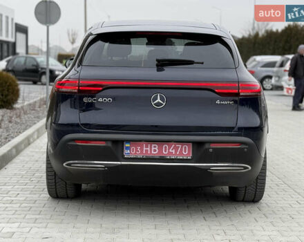 Синий Мерседес EQC, объемом двигателя 0 л и пробегом 108 тыс. км за 30900 $, фото 4 на Automoto.ua
