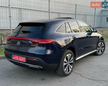 Синій Мерседес EQC, об'ємом двигуна 0 л та пробігом 150 тис. км за 30500 $, фото 3 на Automoto.ua