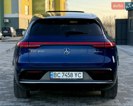 Синий Мерседес EQC, объемом двигателя 0 л и пробегом 119 тыс. км за 34900 $, фото 74 на Automoto.ua