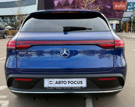 Синий Мерседес EQC, объемом двигателя 0 л и пробегом 40 тыс. км за 37990 $, фото 8 на Automoto.ua