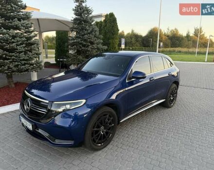 Синий Мерседес EQC, объемом двигателя 0 л и пробегом 120 тыс. км за 36500 $, фото 10 на Automoto.ua