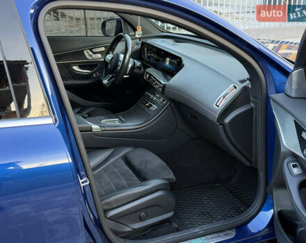 Синий Мерседес EQC, объемом двигателя 0 л и пробегом 119 тыс. км за 34900 $, фото 12 на Automoto.ua