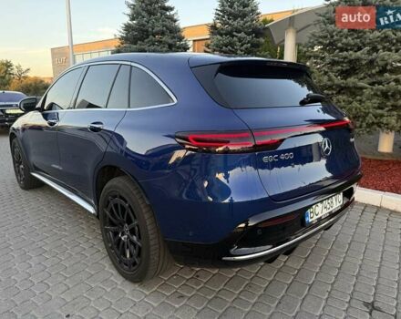 Синий Мерседес EQC, объемом двигателя 0 л и пробегом 120 тыс. км за 36500 $, фото 6 на Automoto.ua
