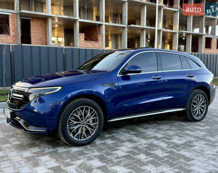 Синий Мерседес EQC, объемом двигателя 0 л и пробегом 119 тыс. км за 34900 $, фото 2 на Automoto.ua