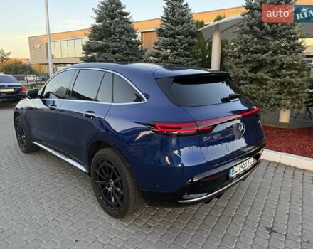Синий Мерседес EQC, объемом двигателя 0 л и пробегом 120 тыс. км за 36500 $, фото 7 на Automoto.ua