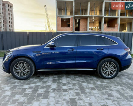 Синий Мерседес EQC, объемом двигателя 0 л и пробегом 119 тыс. км за 34900 $, фото 1 на Automoto.ua