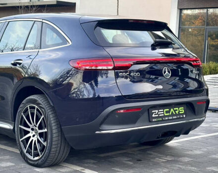 Синій Мерседес EQC, об'ємом двигуна 0 л та пробігом 83 тис. км за 32900 $, фото 6 на Automoto.ua