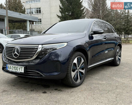 Синій Мерседес EQC, об'ємом двигуна 0 л та пробігом 73 тис. км за 32500 $, фото 2 на Automoto.ua